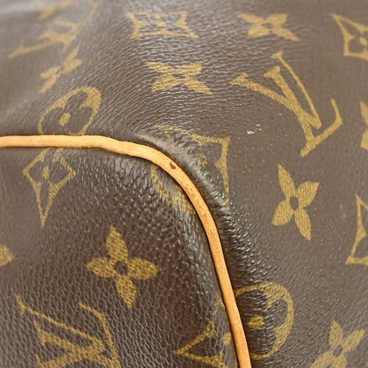 Louis Vuitton Keepall Monogram Canvas, Brown, Canvas, Travel Bag