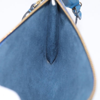 Louis Vuitton Pochette Accessoires Epi Leather, Blue, Leather, Clutch