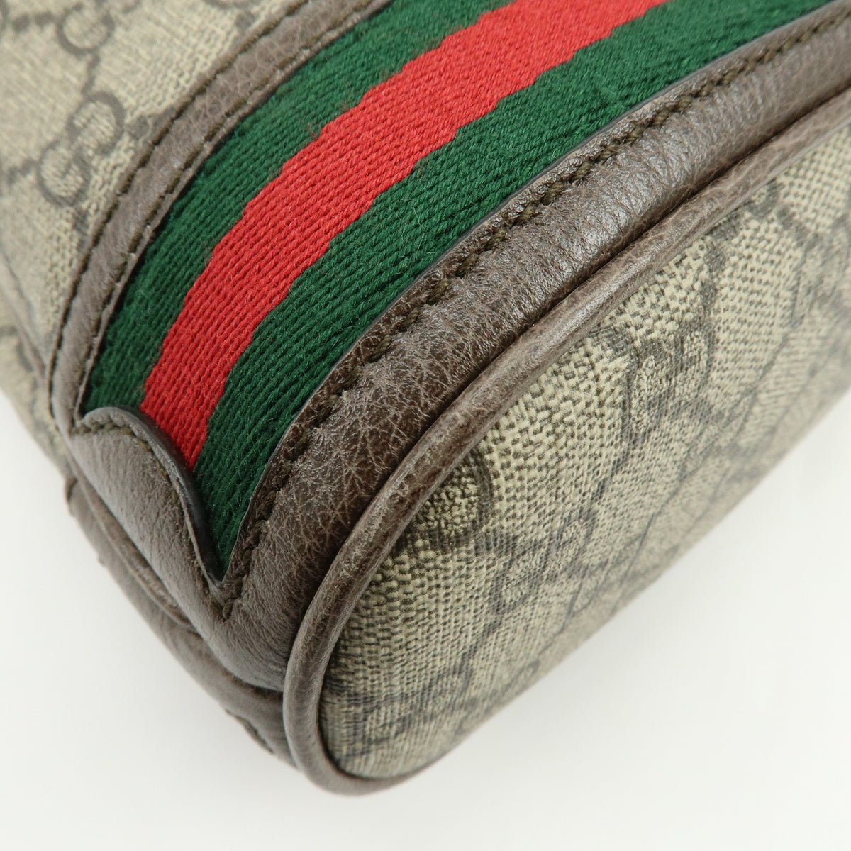Gucci Ophidia Bucket GG Coated Canvas, Beige, Canvas, Handbag