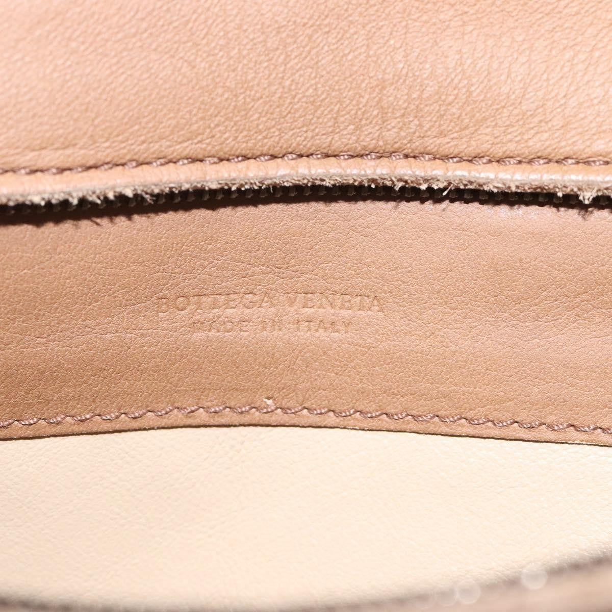 Bottega Veneta Vintage Front Pocket Waist Leather, Brown, Leather, Clutch