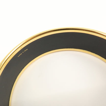 Hermes Bangle Printed Enamel, Multicolour, Gold Plated, Bracelet