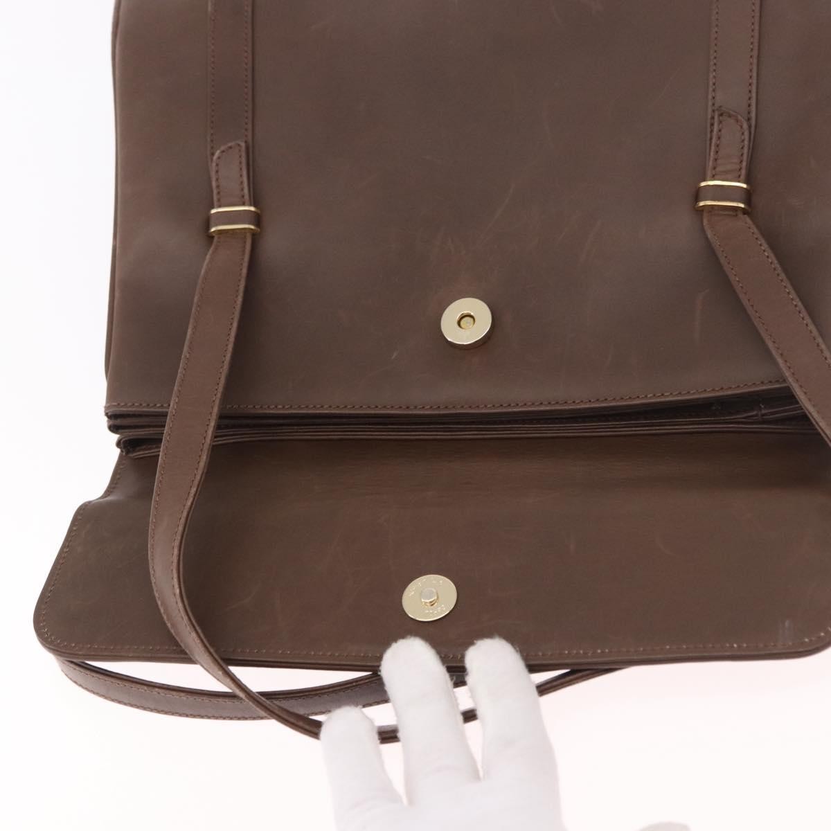 Gucci Vintage Leather, Brown, Leather, Tote Bag