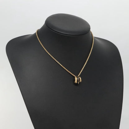 "Christian Dior Vintage pendant necklace Gold-plated Metal, Enamel & Rhinestones", Gold, Metal, Necklace