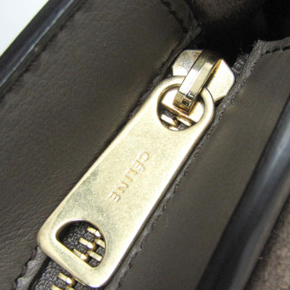 Celine Tricolor Trapeze Leather, Multicolour, Leather, Handbag