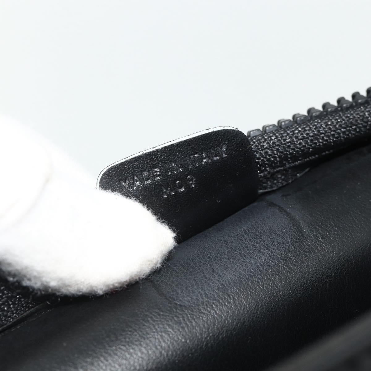 Celine Zip Clutch Leather, Black, Leather, Clutch