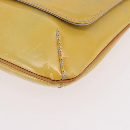 Louis Vuitton Thompson Street Monogram Vernis, Yellow, Patent Leather, Shoulder Bag