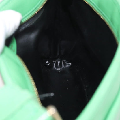 Celine Vintage Leather, Green, Leather, Shoulder Bag