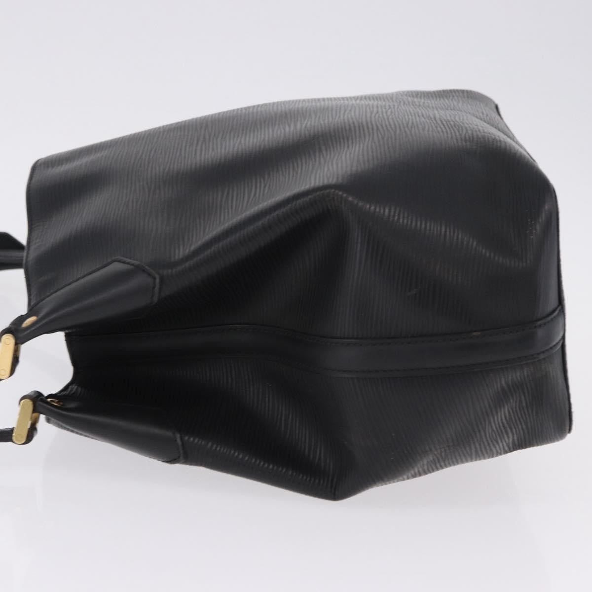 Louis Vuitton Mandara Epi, Black, Leather, Shoulder Bag