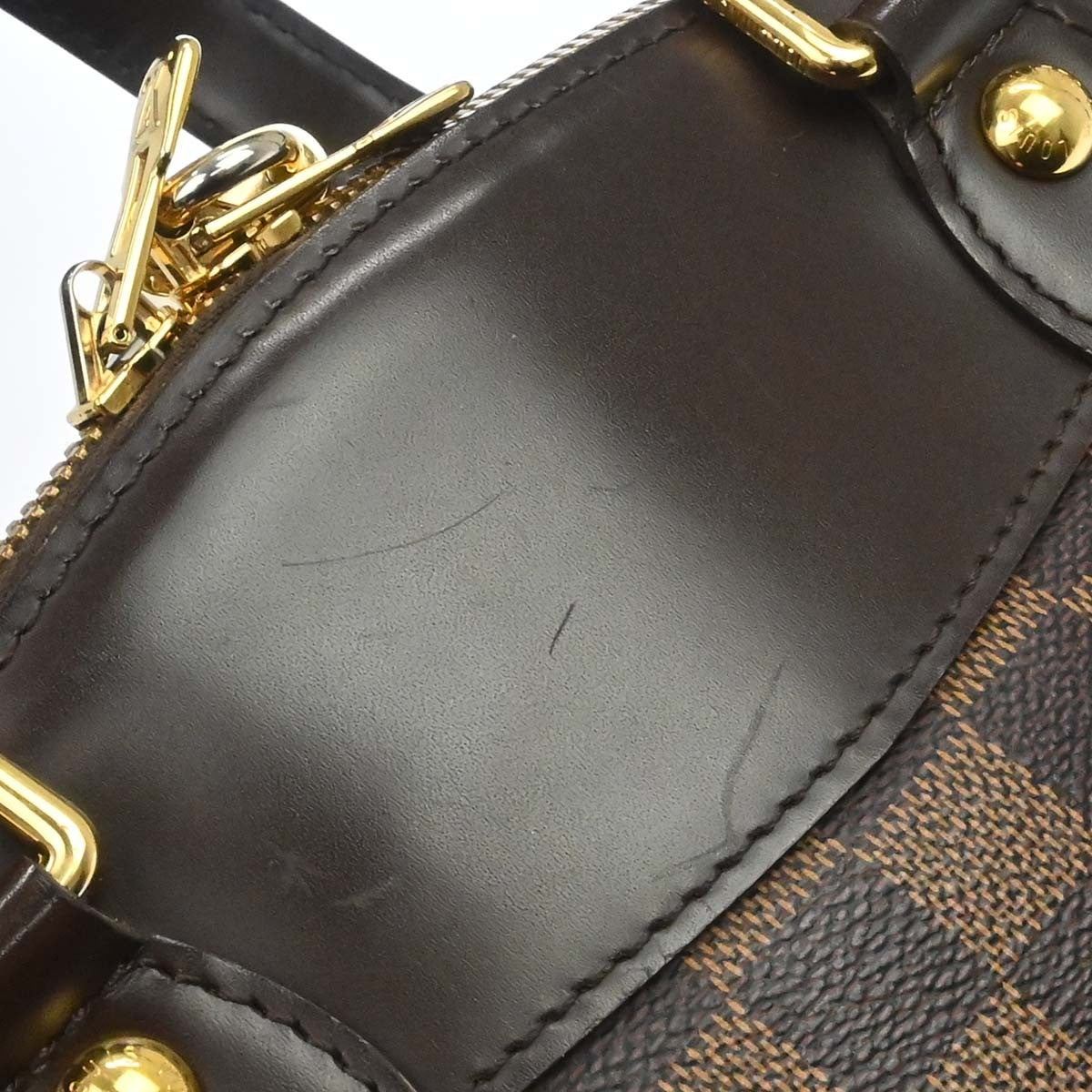 Louis Vuitton Verona Damier, Brown, Canvas, Handbag