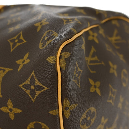 Louis Vuitton Keepall Monogram Canvas, Brown, Canvas, Travel Bag