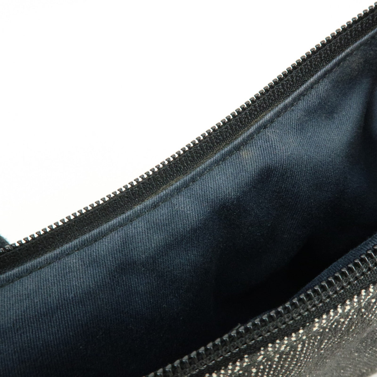 Gucci Horsebit Slim GG Denim with Leather, Black, Leather, Shoulder Bag