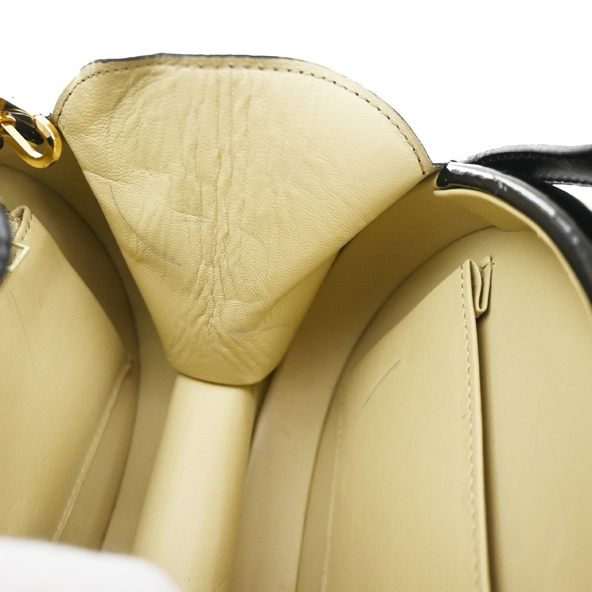 Loewe Anagram Leather, Black, Patent Leather, Tote Bag