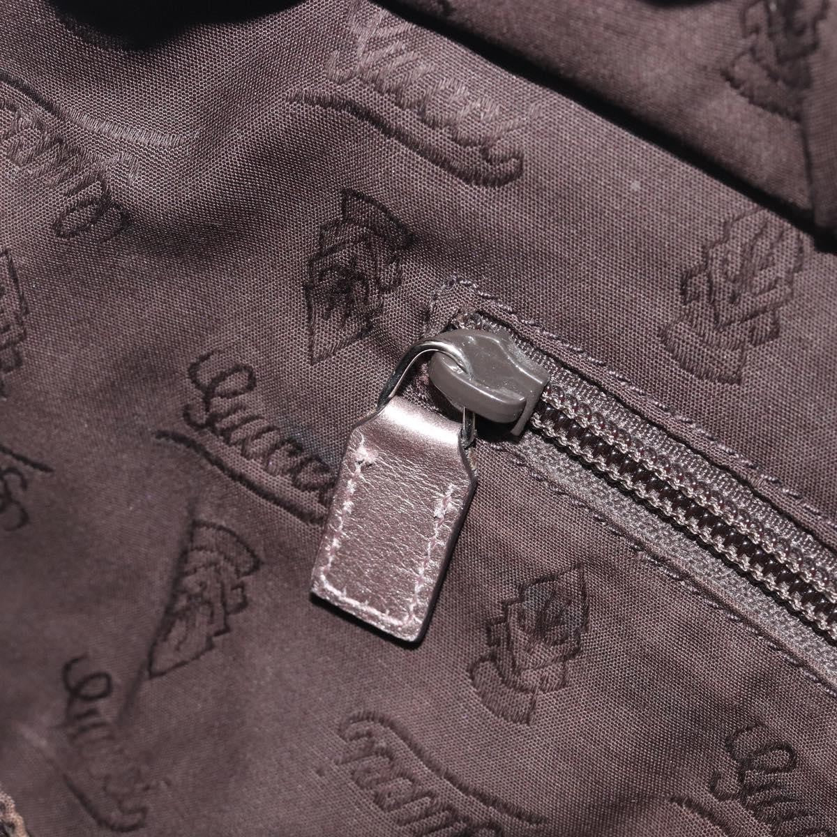Gucci Tote GG Imprime, Silver, Canvas, Tote Bag
