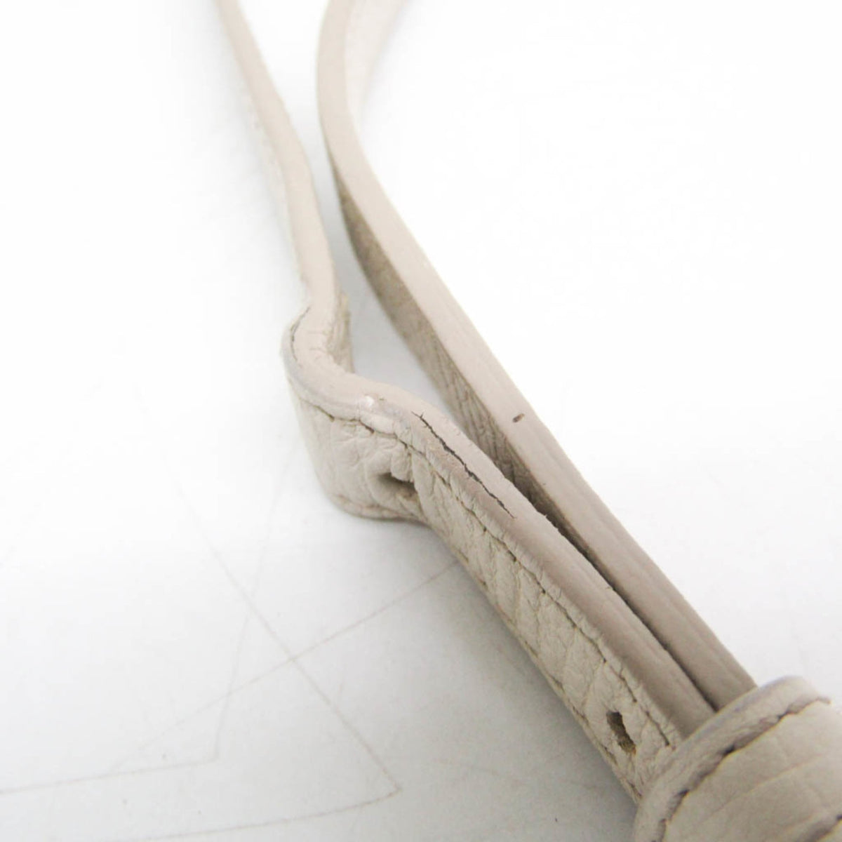 Bottega Veneta Palmellato Convertible Belt Leather, White, Leather, Handbag