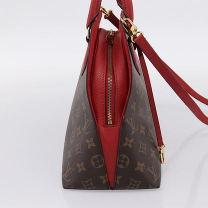 Louis Vuitton Alma BNB Monogram Canvas with Leather, Brown, Canvas, Handbag