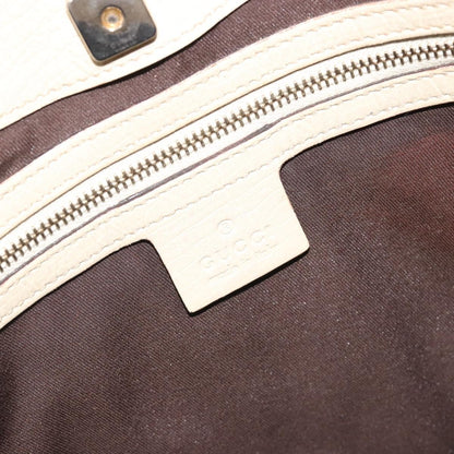 Gucci Hasler Hobo GG Canvas, Beige, Canvas, Shoulder Bag