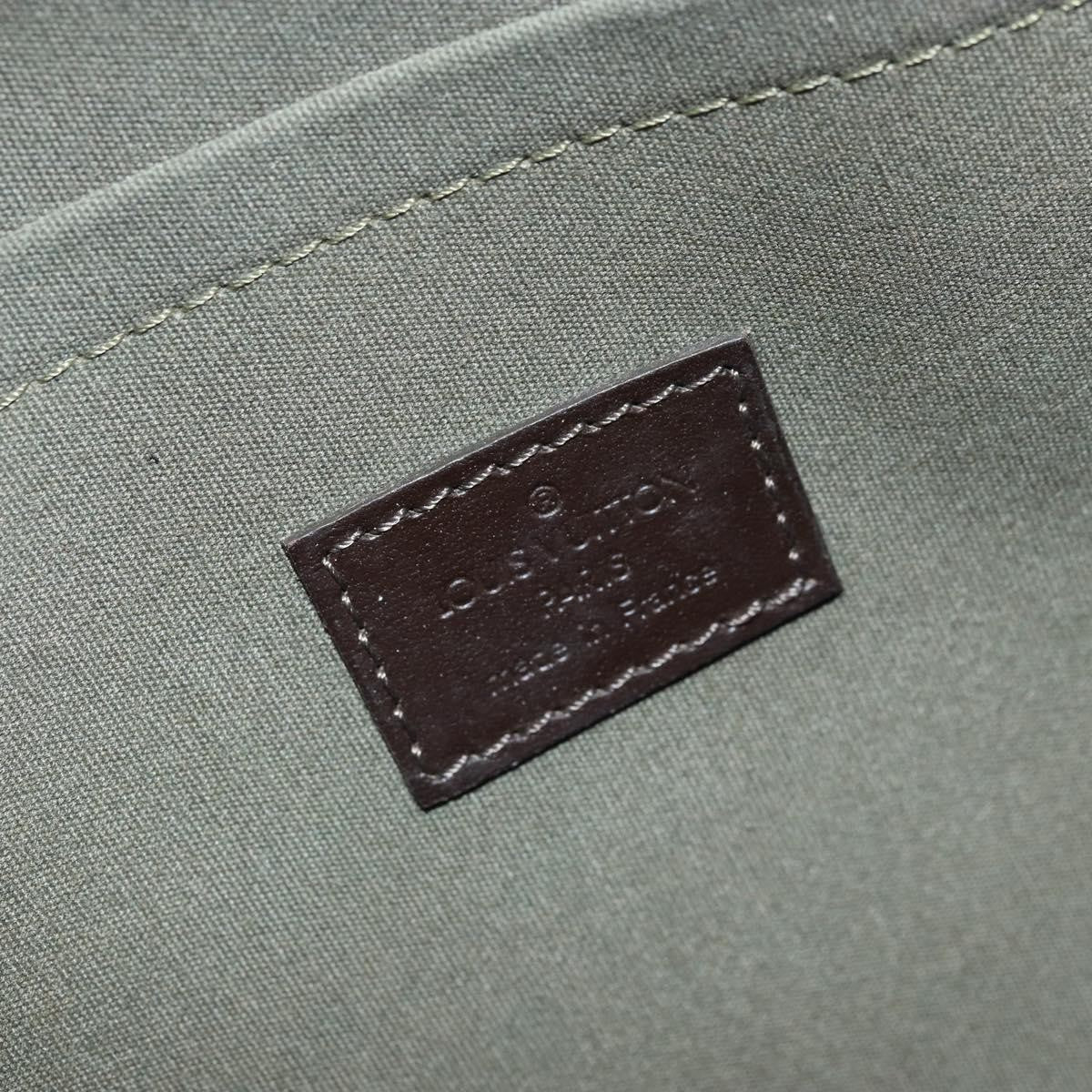 Louis Vuitton Marjorie Mini Lin, Khaki, Canvas, Shoulder Bag