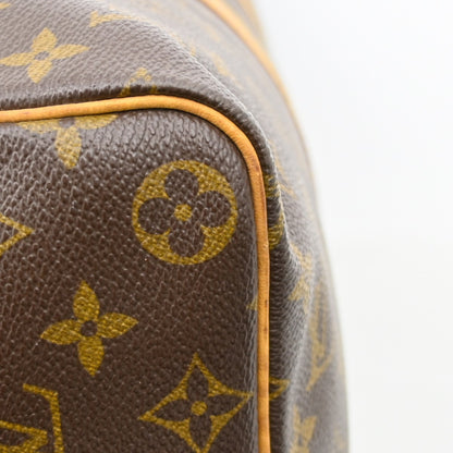 Louis Vuitton Keepall Monogram Canvas, Brown, Canvas, Travel Bag