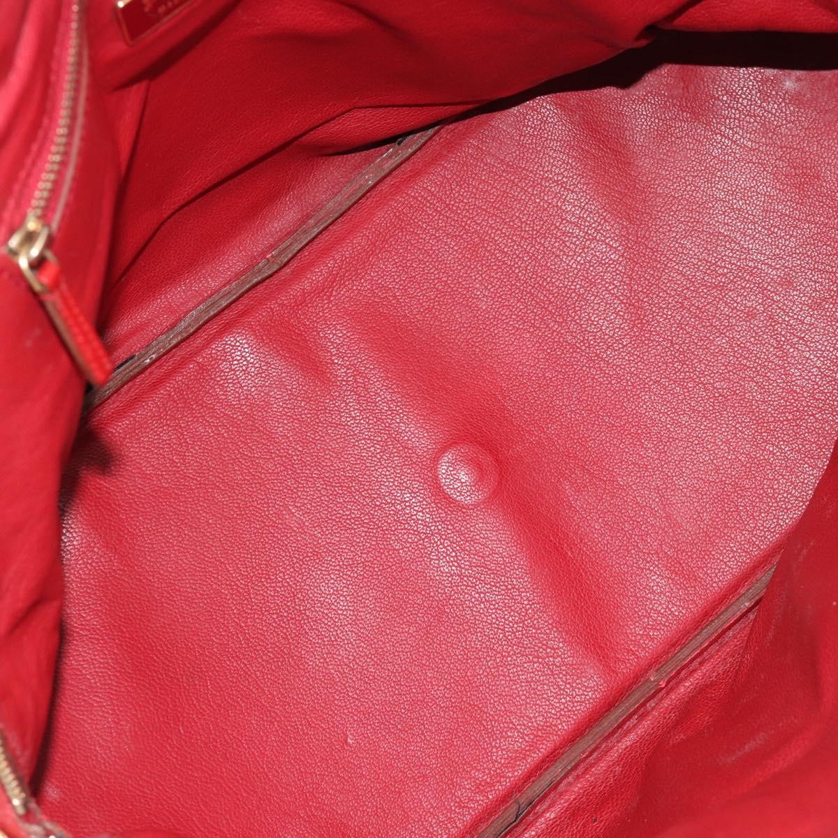 Prada Promenade Saffiano Leather, Red, Leather, Handbag