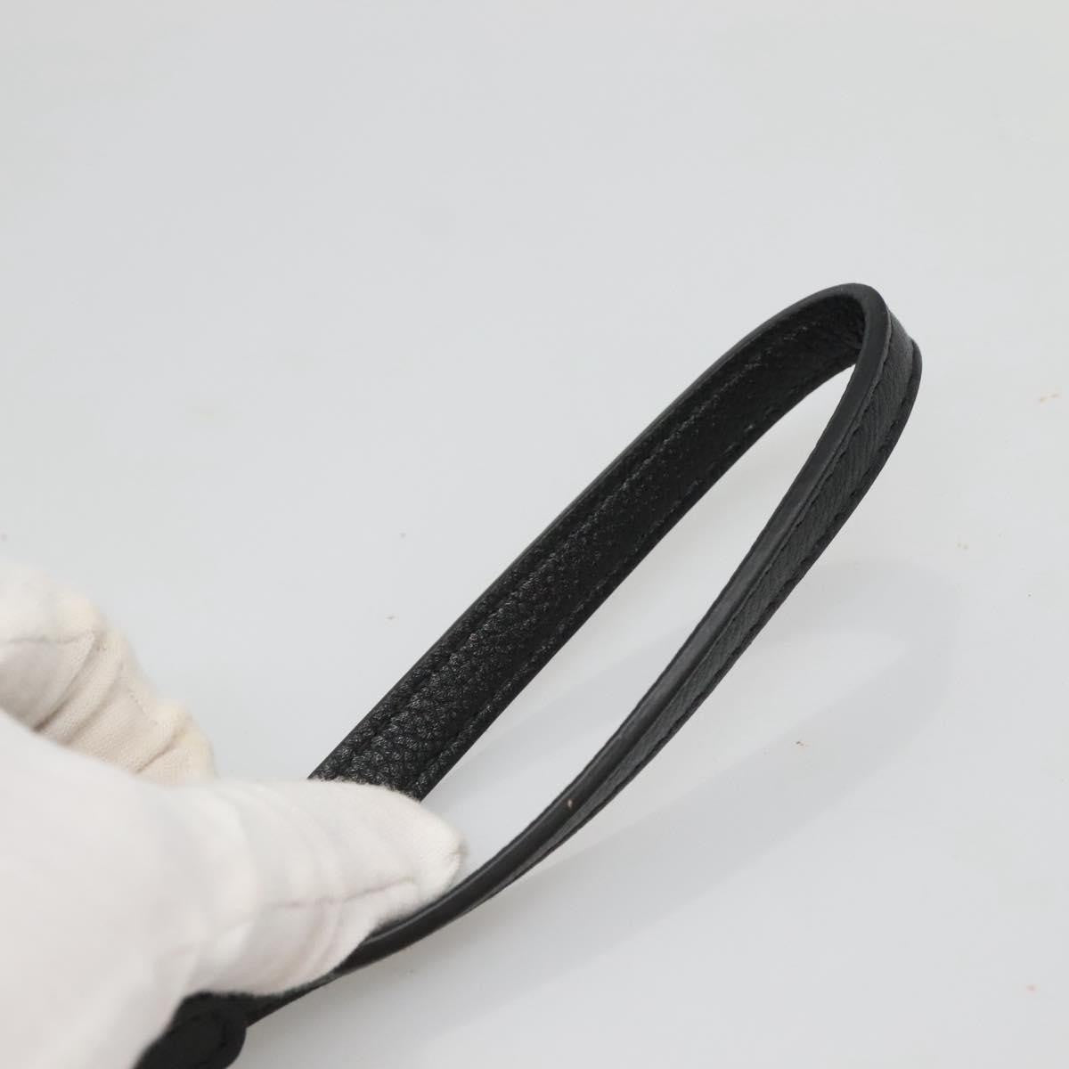 Balenciaga Ville Pouch Leather, Black, Leather, Clutch
