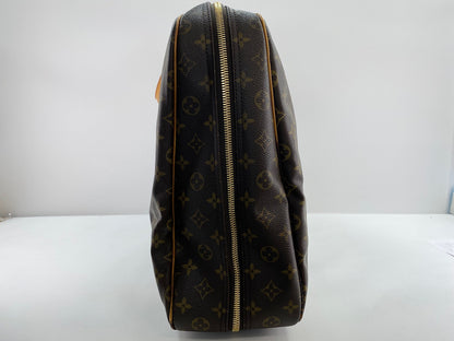 Louis Vuitton Alize Monogram, Brown, Canvas, Travel Bag