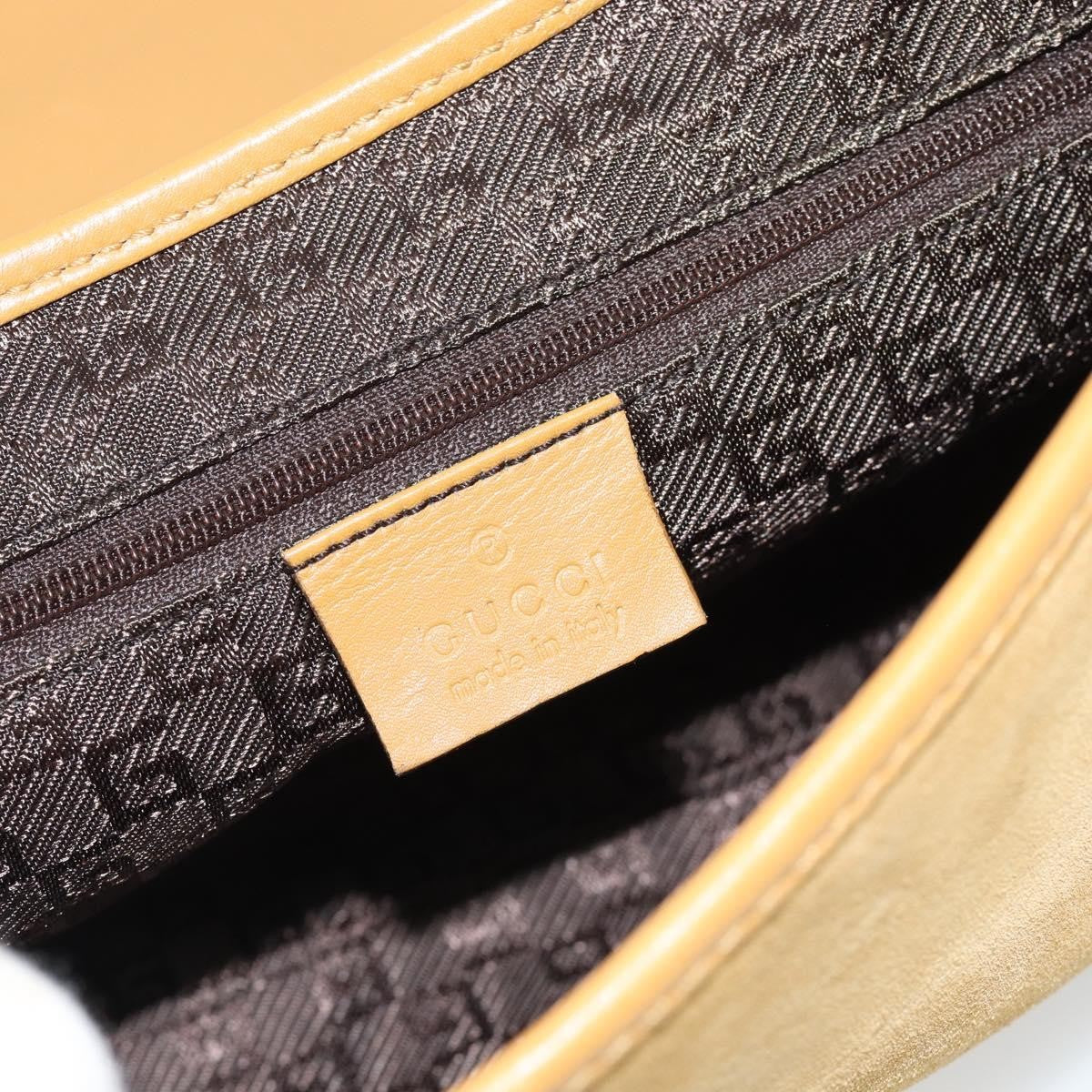 Gucci Bamboo Jackie Suede, Beige, Suede, Handbag