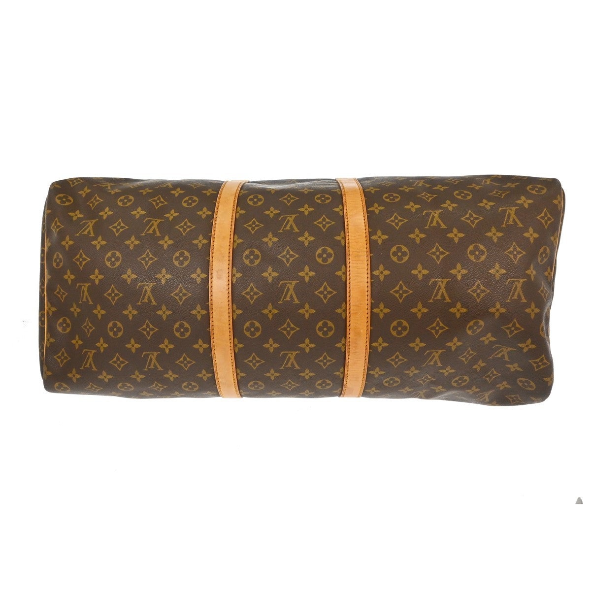 Louis Vuitton Keepall Monogram Canvas, Brown, Canvas, Travel Bag