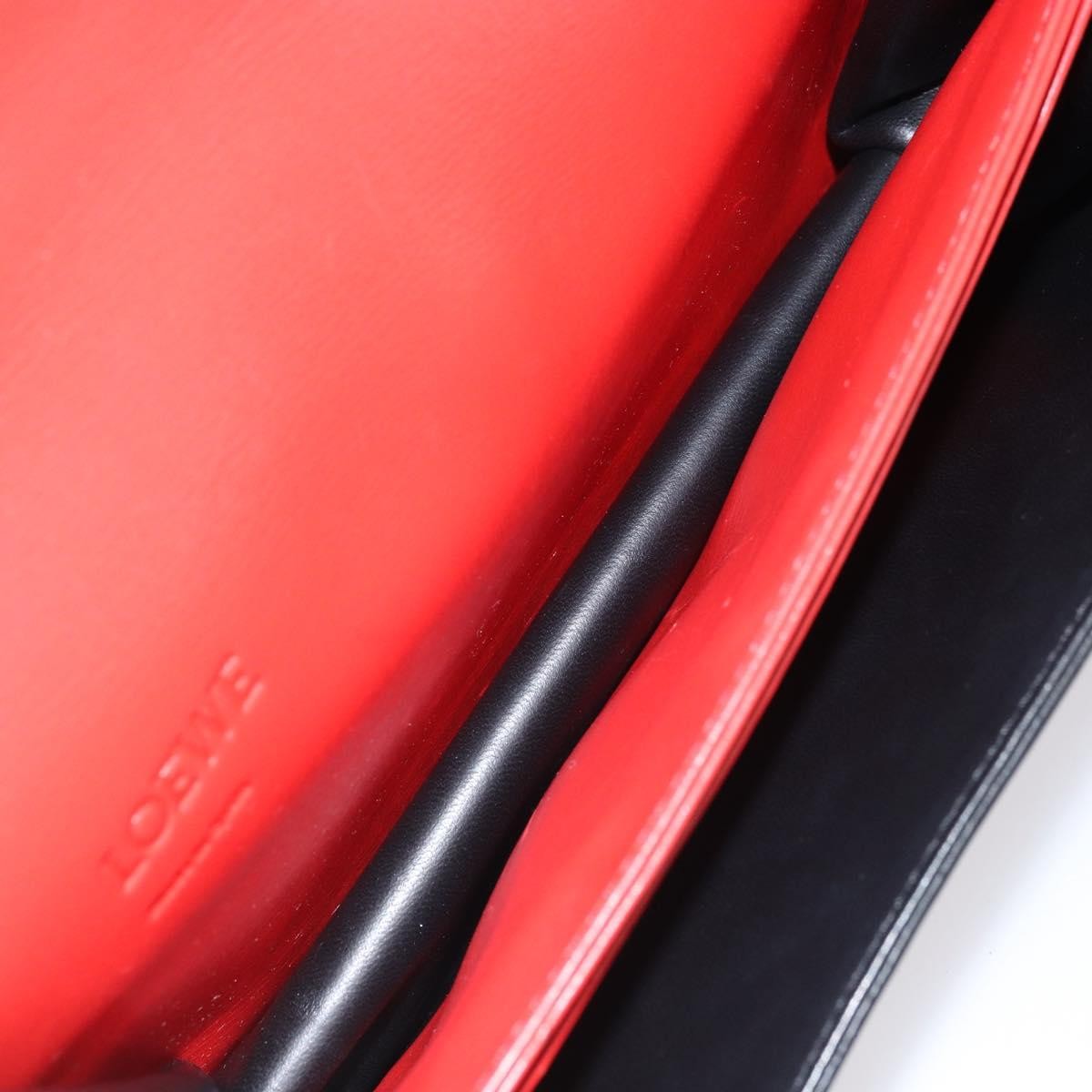 Loewe Barcelona Leather, Red, Leather, Shoulder Bag