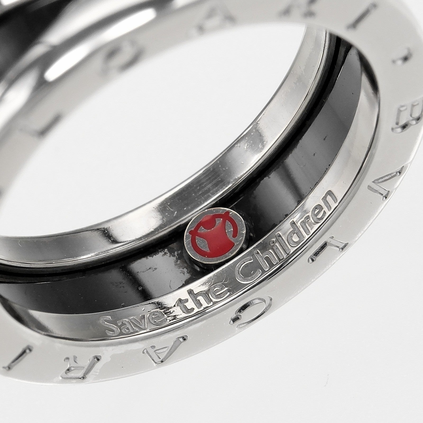 Bvlgari B.Zero1 Save the Children Soft Sterling Silver with Ceramic, Silver, Silver, Bracelet