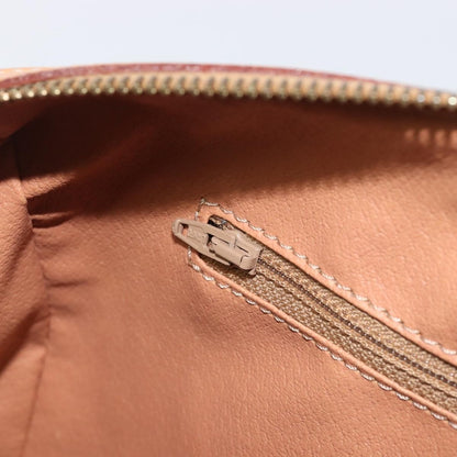 Celine Handbag Canvas, Brown, Canvas, Handbag