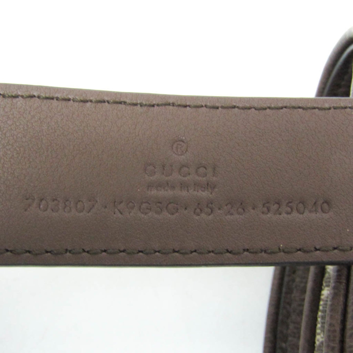 Gucci Blondie Belt GG Coated Canvas, Beige, Canvas, Clutch
