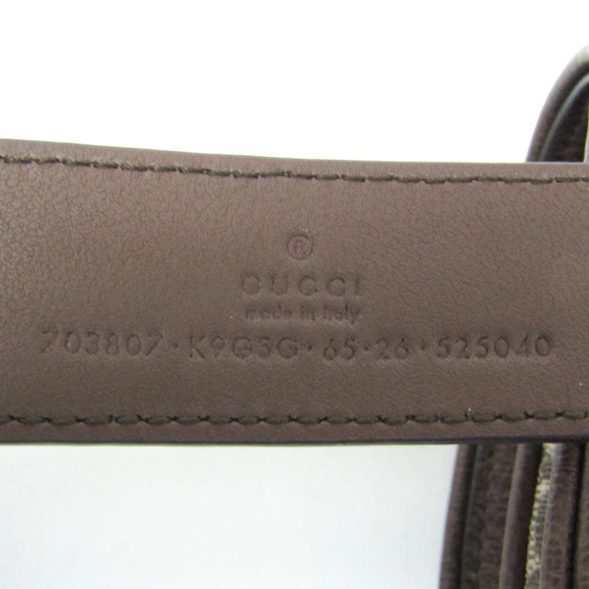 Gucci Blondie Belt GG Coated Canvas, Beige, Canvas, Clutch