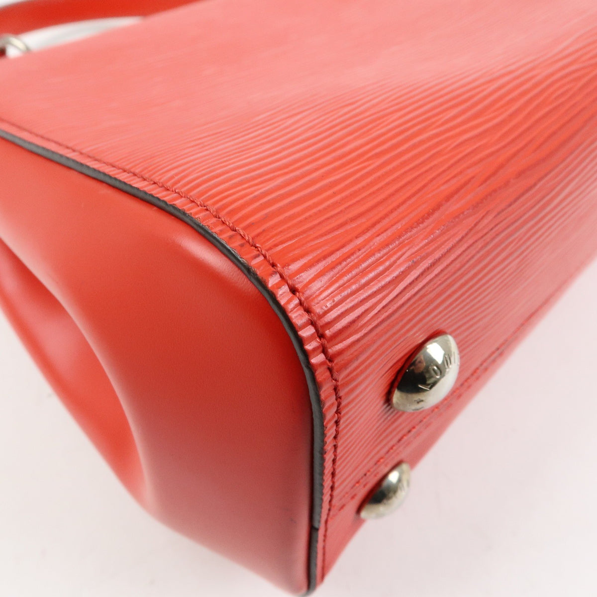 Louis Vuitton Cluny Top Handle Epi Leather, Red, Leather, Handbag