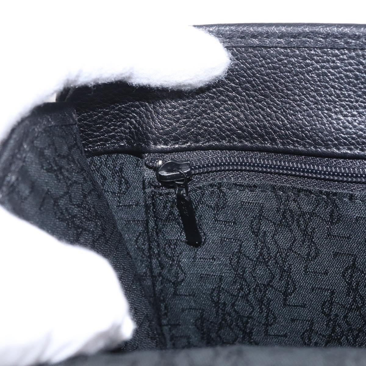 Saint Laurent Vintage Shoulder bag leather, Black, Leather, Shoulder Bag