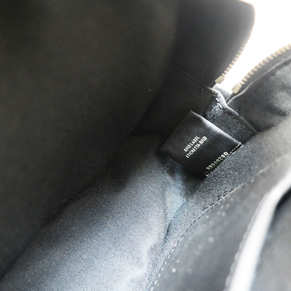 Fendi Camera Zucca Embossed Leather, Black, Leather, Handbag