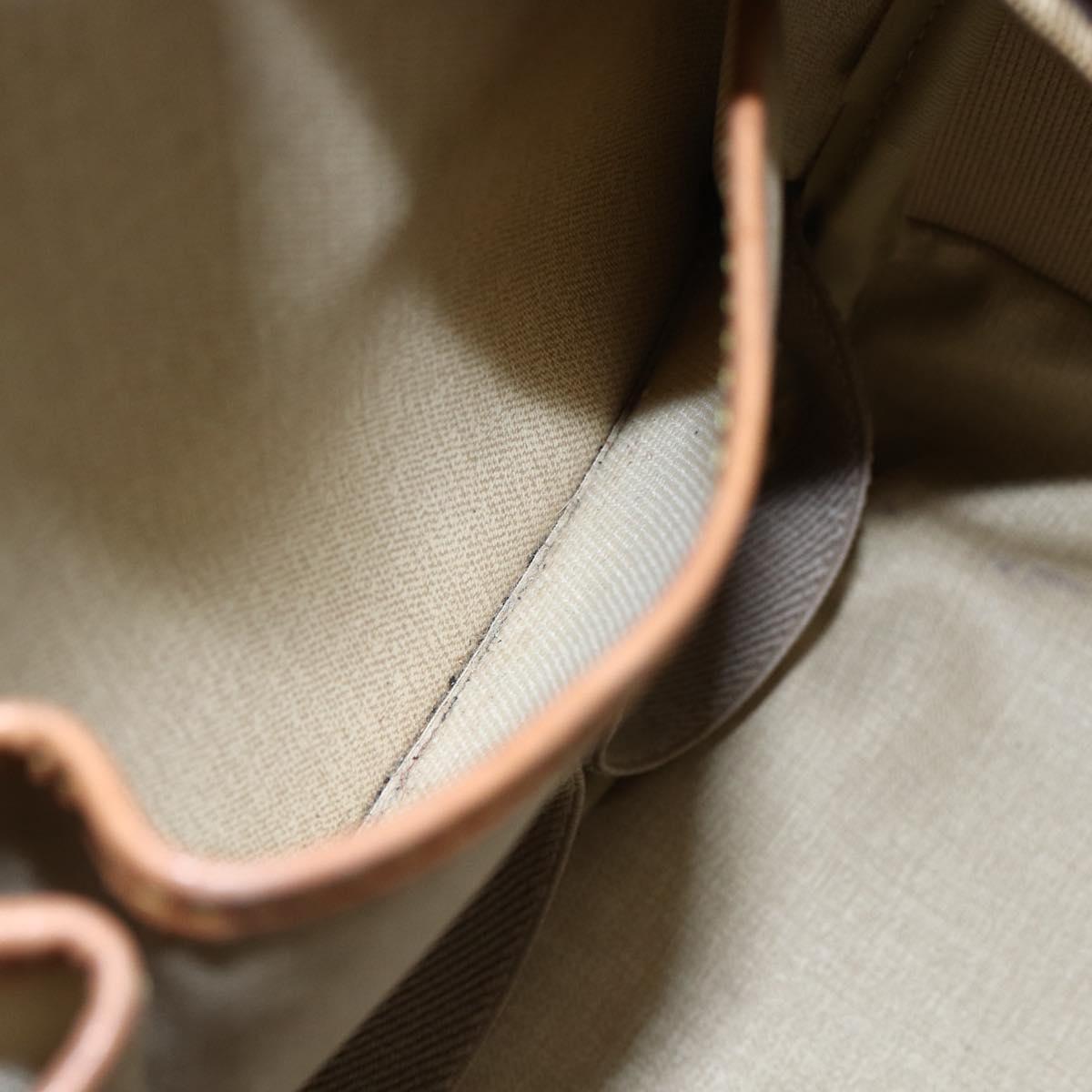 Louis Vuitton Deauville Handbag Monogram Canvas, BROWN, CANVAS, Handbag