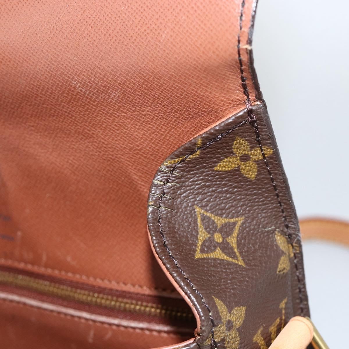 Louis Vuitton Saint Cloud Monogram Canvas, Brown, Canvas, Handbag