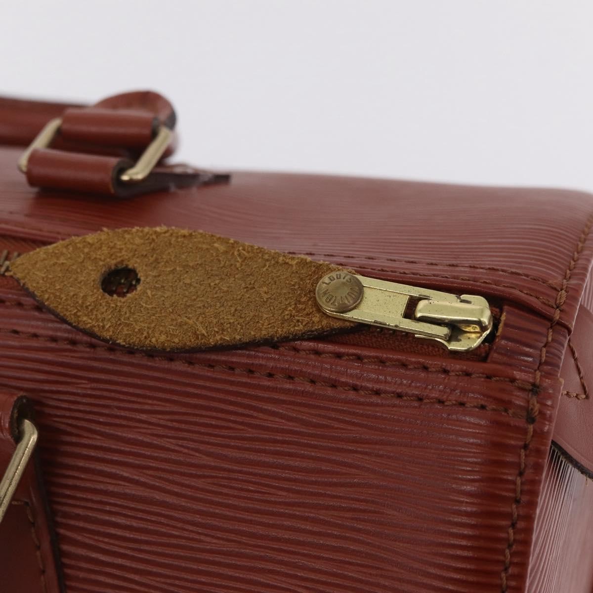 Louis Vuitton Speedy Epi Leather, Brown, Leather, Handbag