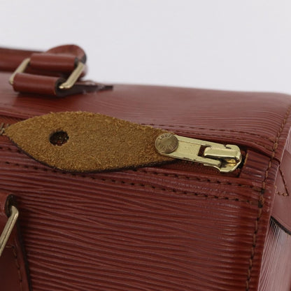 Louis Vuitton Speedy Epi Leather, Brown, Leather, Handbag