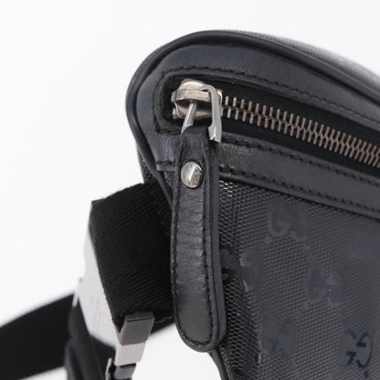 Gucci Belt GG Imprime, Black, Canvas, Handbag