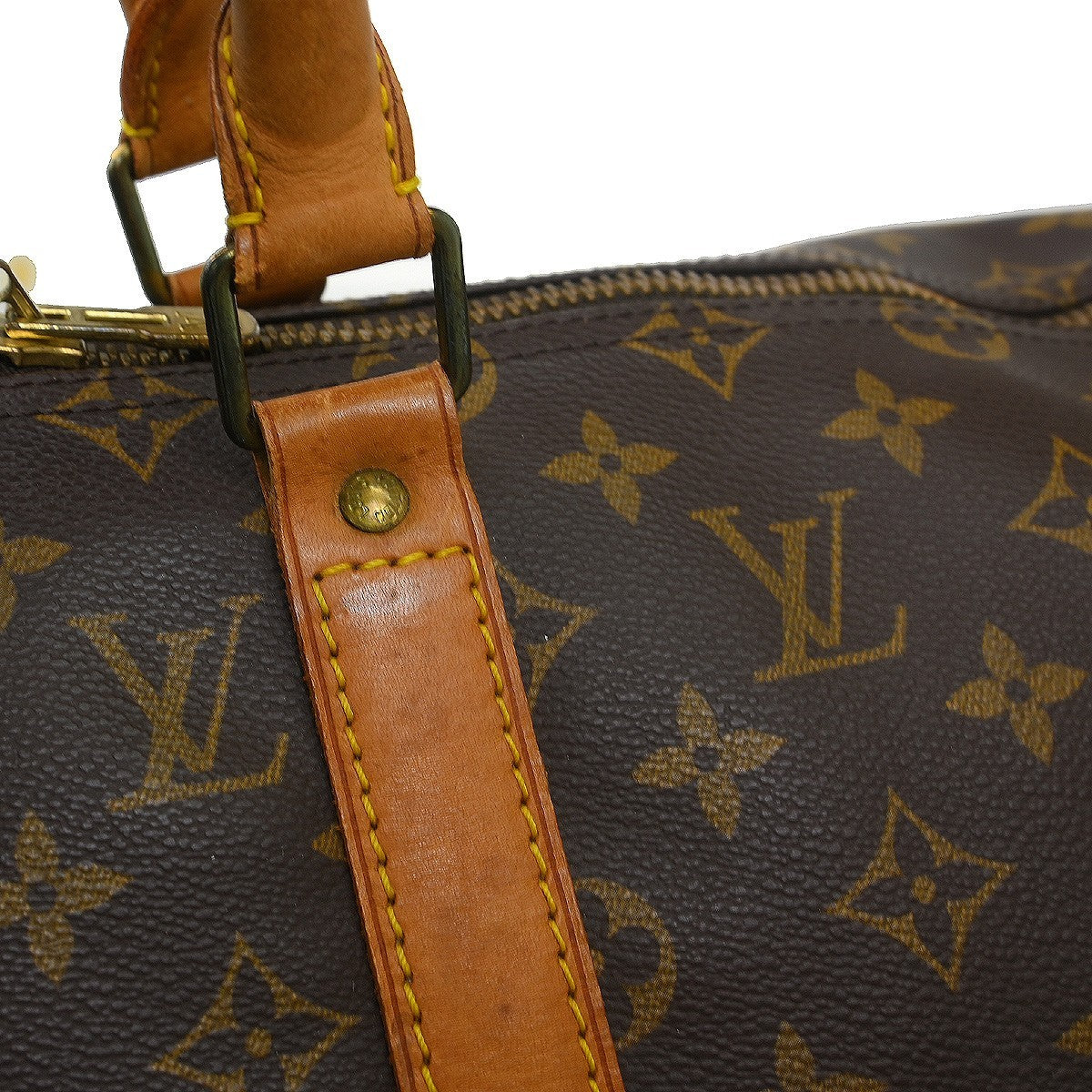 Louis Vuitton Keepall Monogram Canvas, Brown, Canvas, Travel Bag