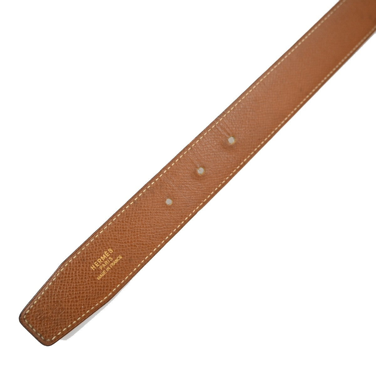 Hermes Constance Reversible Belt Leather, Black, Leather, Belt