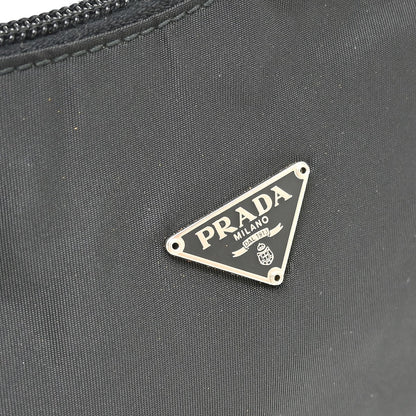 Prada Hobo Tessuto, Black, Nylon, Handbag