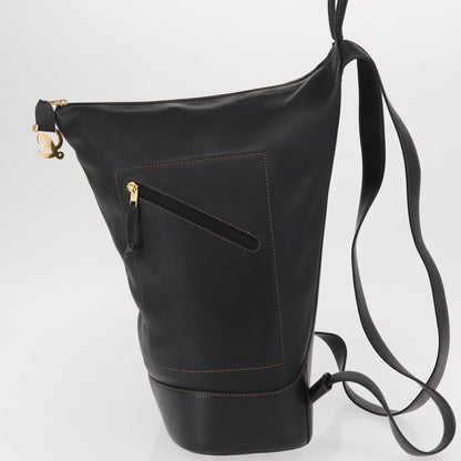 Loewe Anton Leather, Black, Leather, Backpack