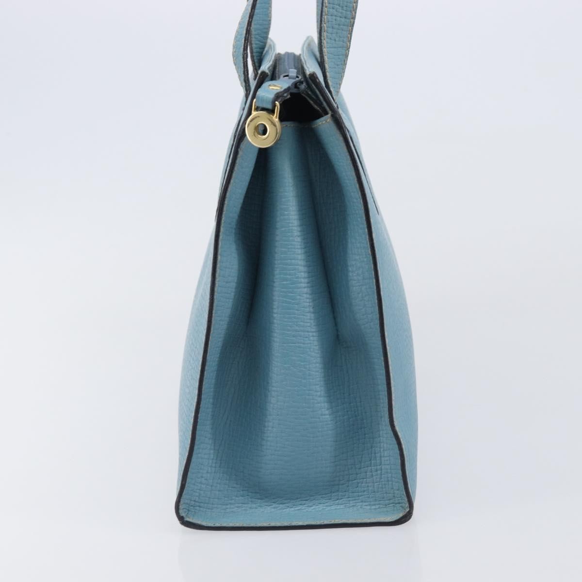 Loewe Tote Leather, Blue, Leather, Tote Bag