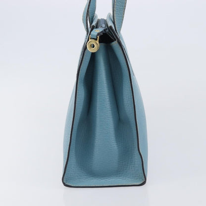 Loewe Tote Leather, Blue, Leather, Tote Bag
