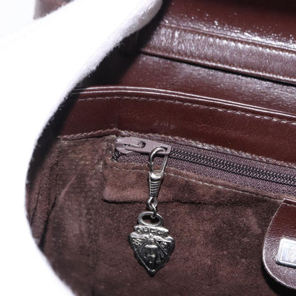 Gucci Vintage Leather, Brown, Leather, Shoulder Bag