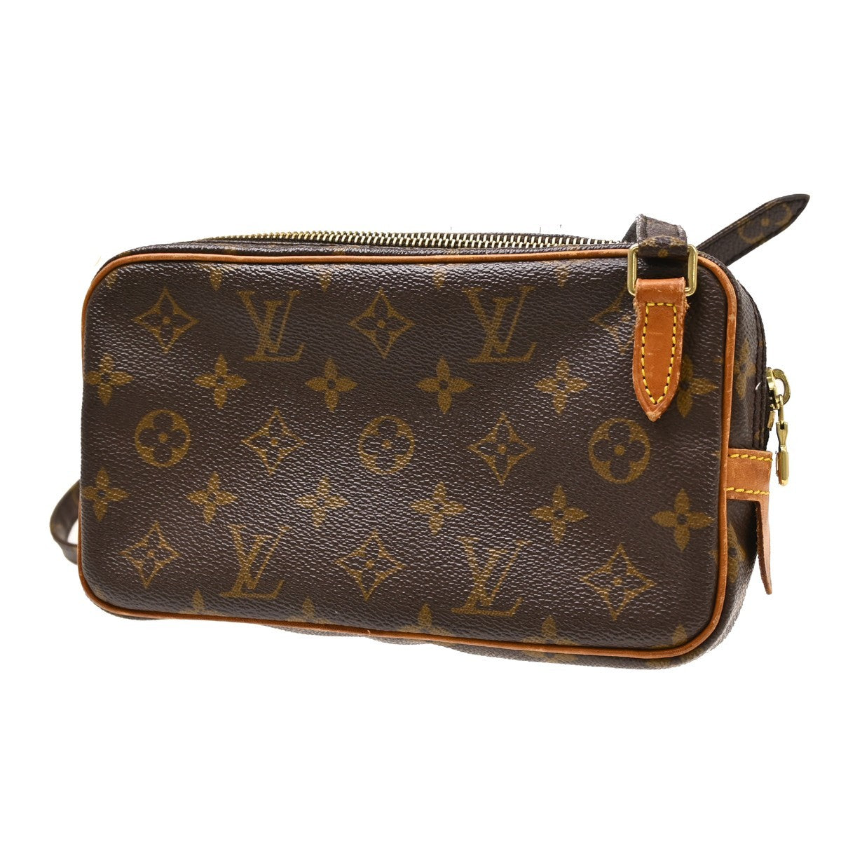 Louis Vuitton Pochette Marly Bandouliere Monogram Canvas, Brown, Canvas, Shoulder Bag