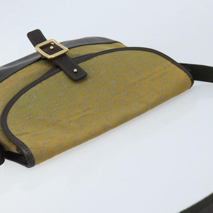 Louis Vuitton Marjorie Mini Lin, Khaki, Canvas, Shoulder Bag