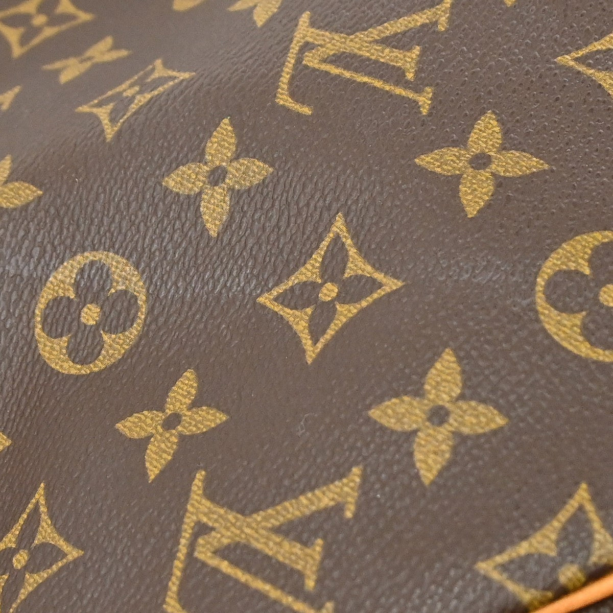 Louis Vuitton Keepall Monogram, Brown, Canvas, Travel Bag